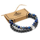 Magnetic Gemstone Bracelet - Sodalite - Luna Panther