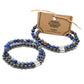 Magnetic Gemstone Bracelet - Sodalite - Luna Panther