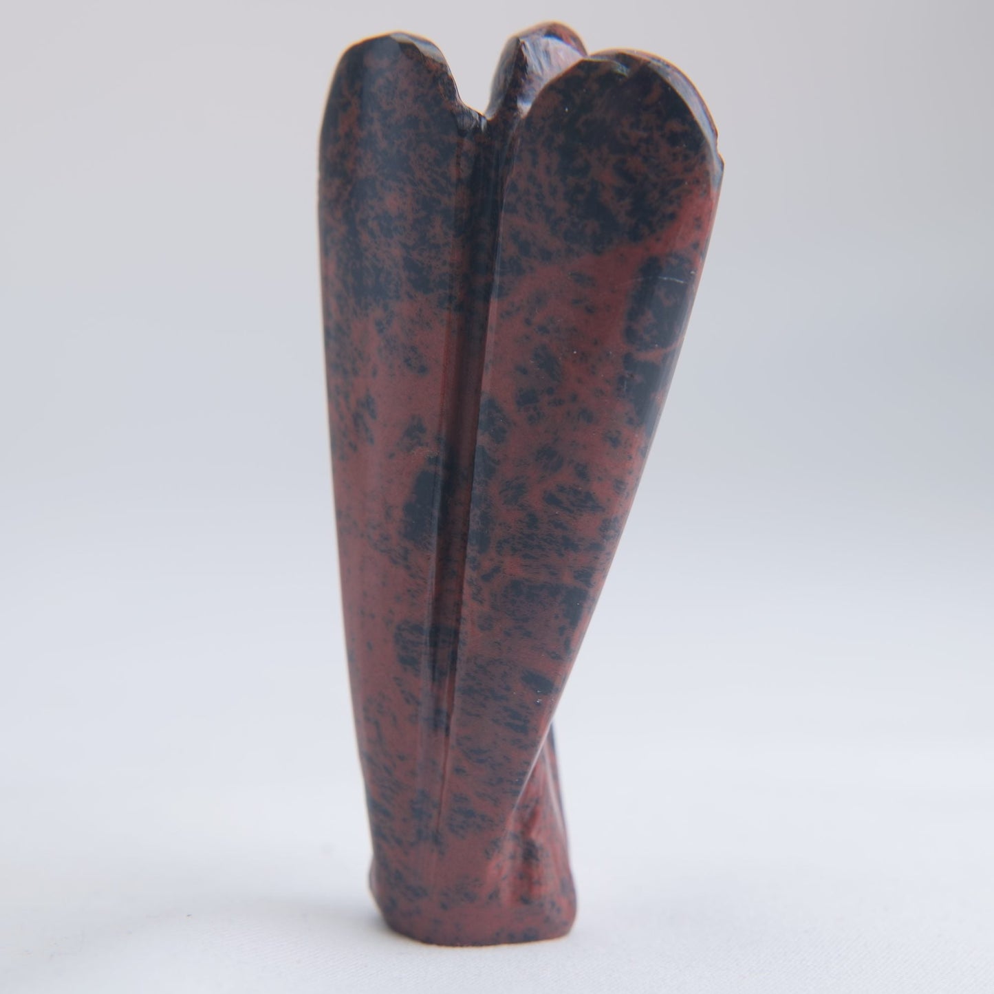 Mahogany Obsidian Angel Carving 38g 75mm - Luna Panther