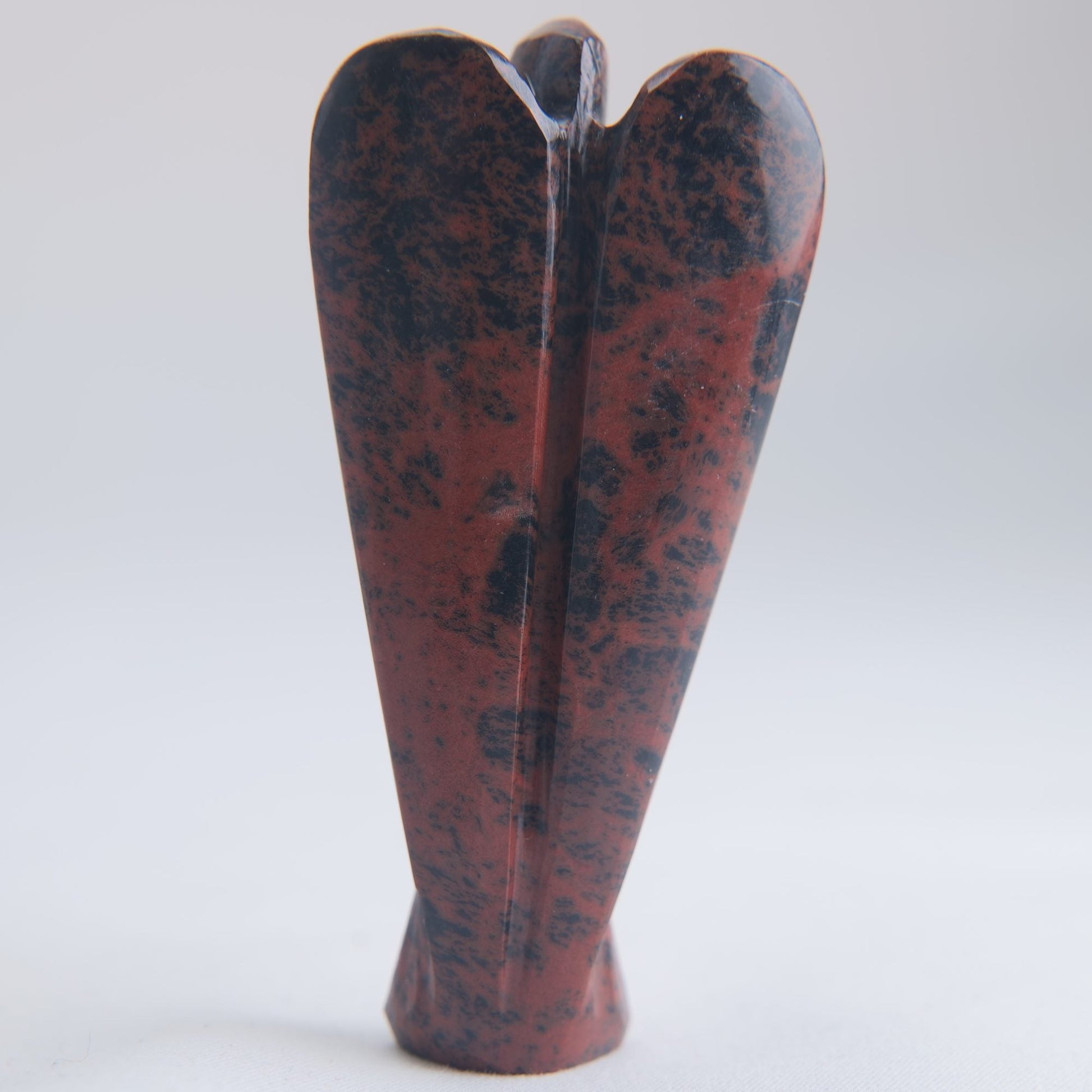 Mahogany Obsidian Angel Carving 38g 75mm - Luna Panther