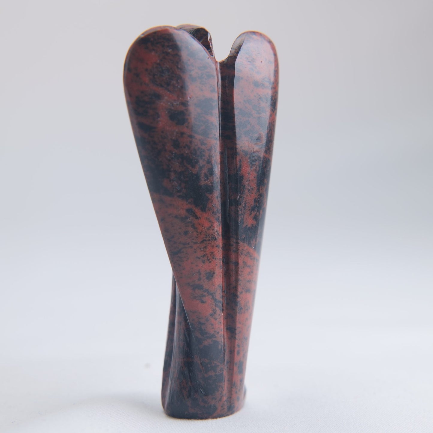 Mahogany Obsidian Angel Carving 44g 80mm - Luna Panther