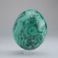Malachite Flower Egg Congo 285g 61mm - Luna Panther