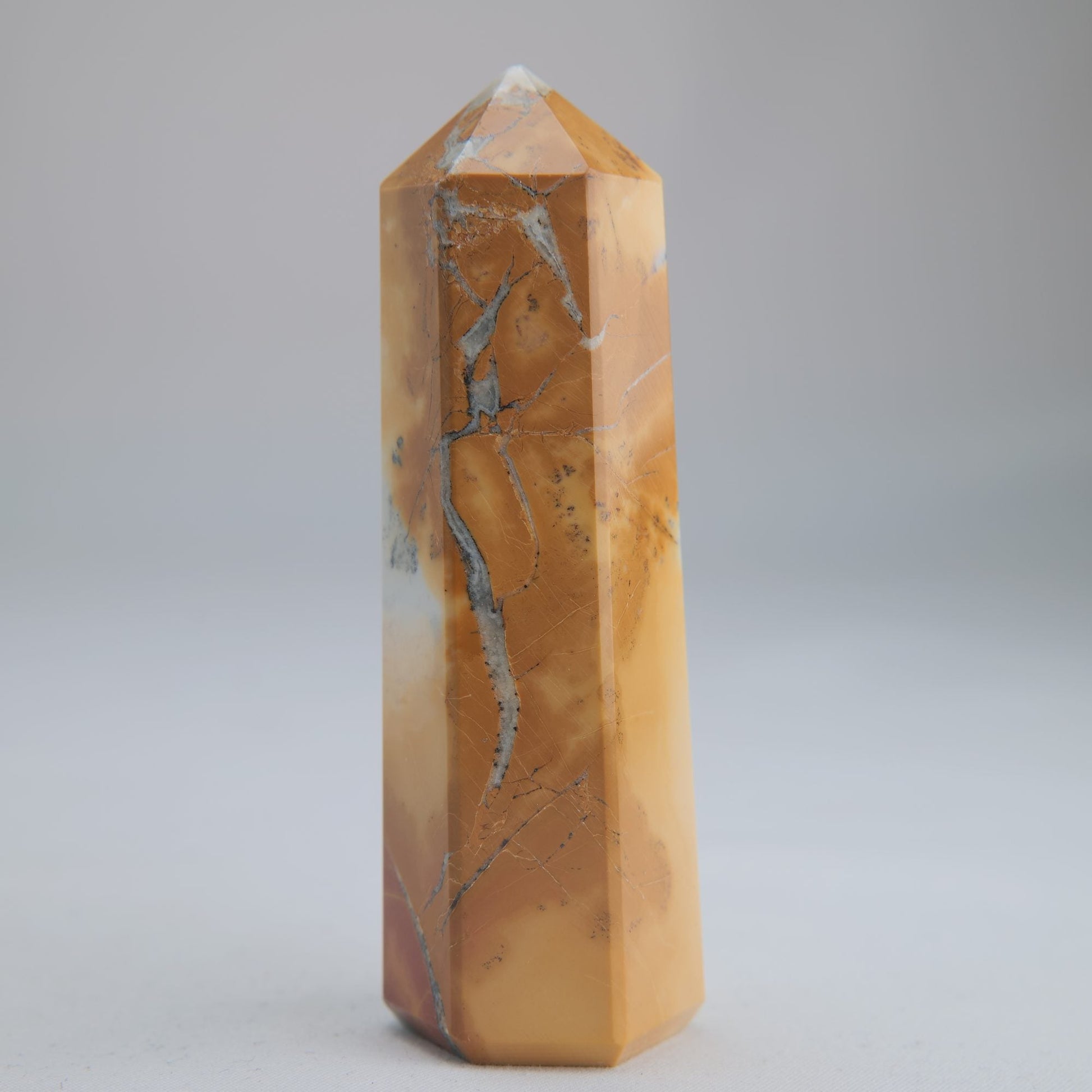 Maligano Jasper Obelisk 111g - Luna Panther