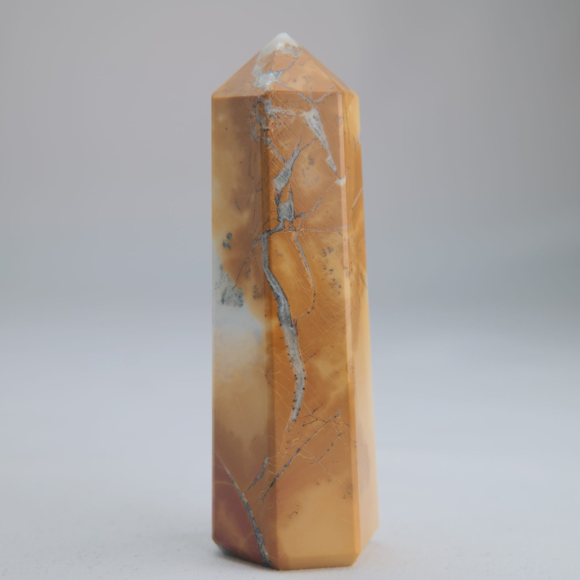 Maligano Jasper Obelisk 111g - Luna Panther