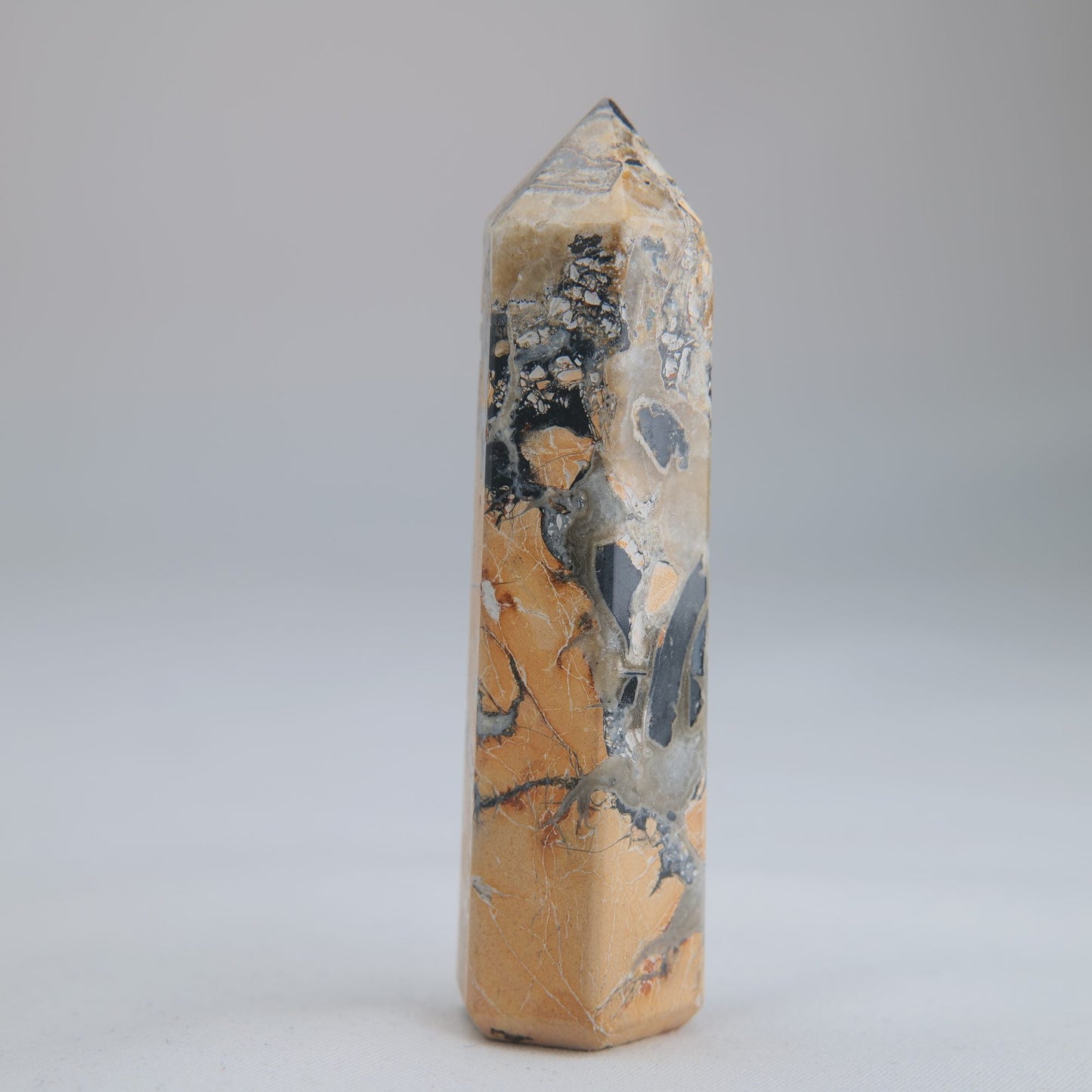 Maligano Jasper Obelisk 58g - Luna Panther
