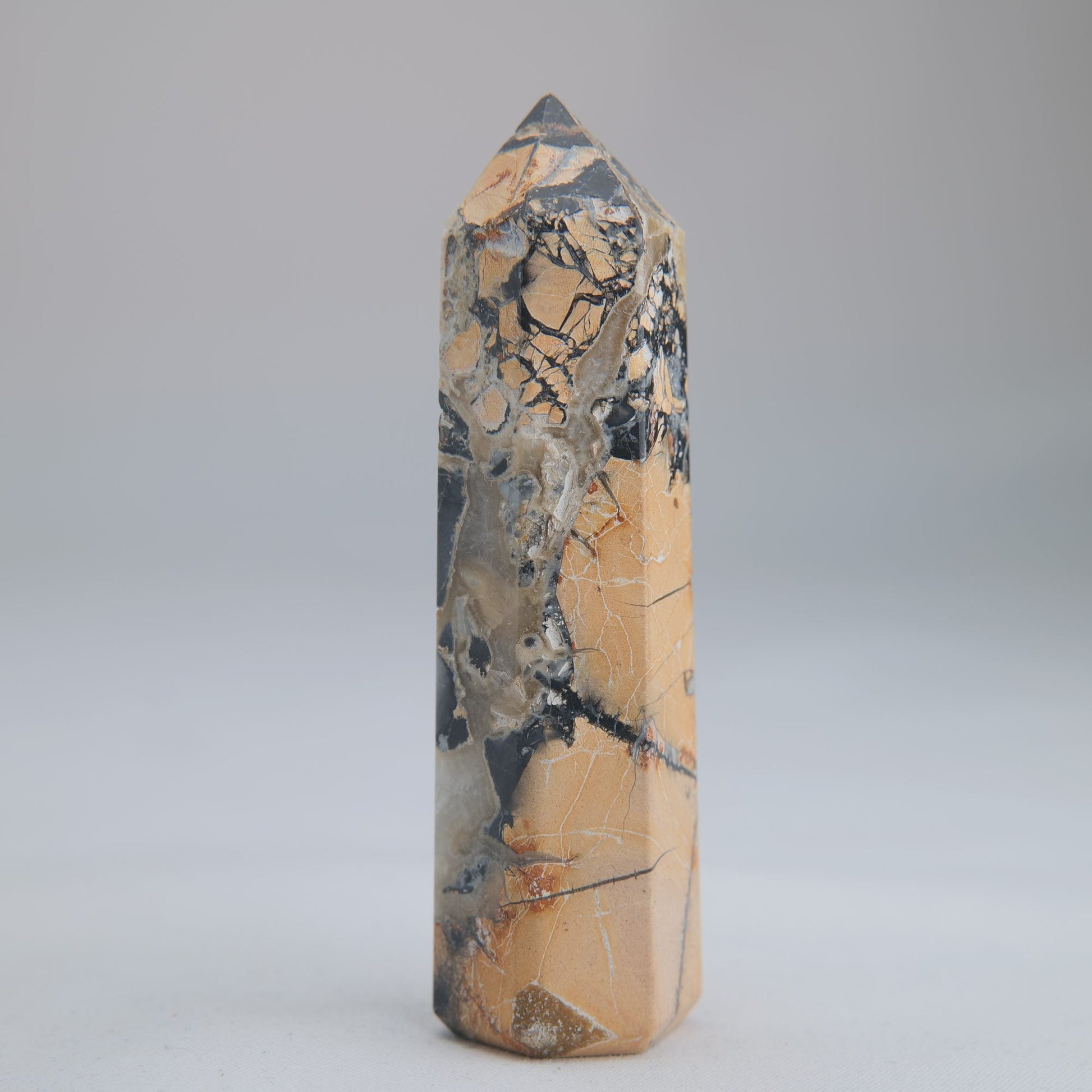 Maligano Jasper Obelisk 58g - Luna Panther