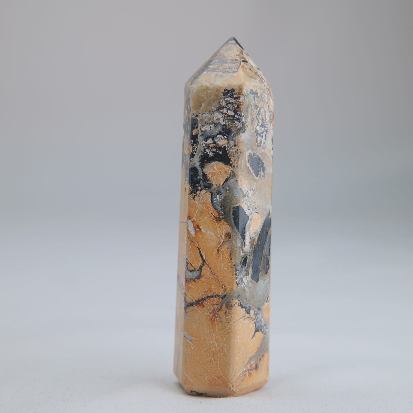 Maligano Jasper Obelisk 58g - Luna Panther