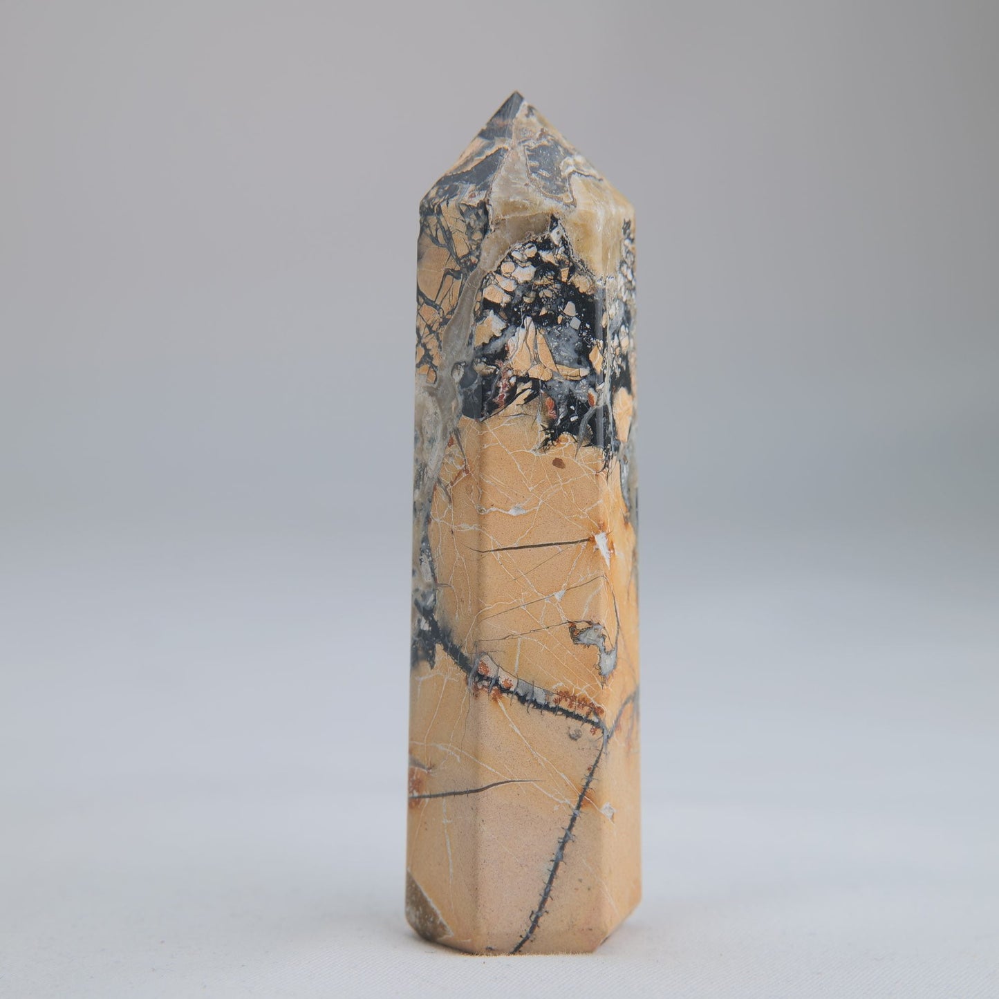 Maligano Jasper Obelisk 58g - Luna Panther
