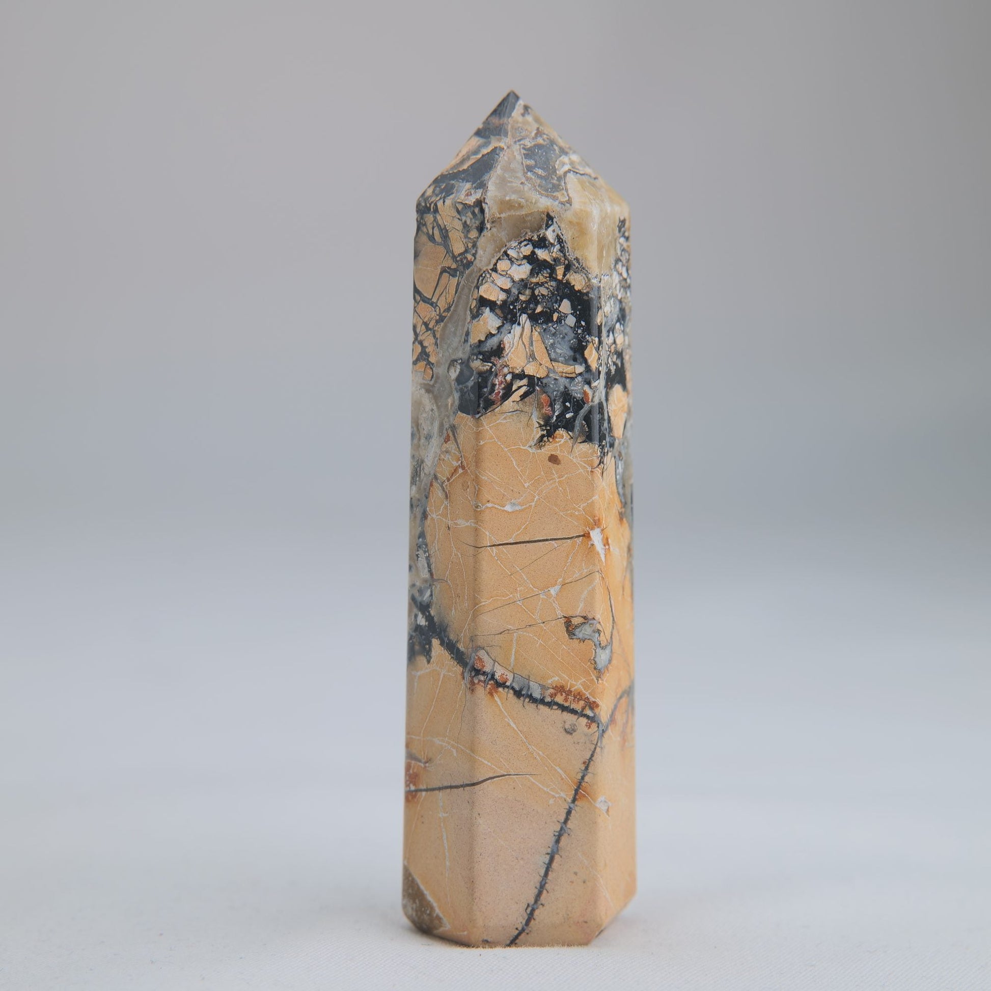 Maligano Jasper Obelisk 58g - Luna Panther