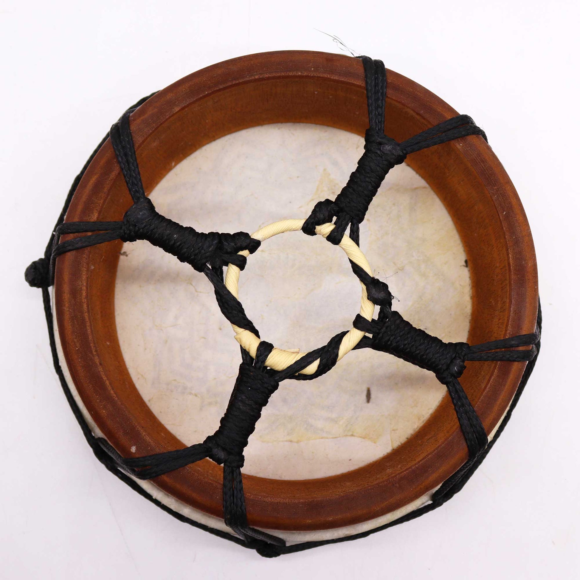 Mandala Shamanic Drum with Stick - 20cm Diameter detail view 2 at Luna Panther