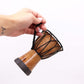 Mandala Wide Top Djembe Drum - 15cm High detail view 3 at Luna Panther