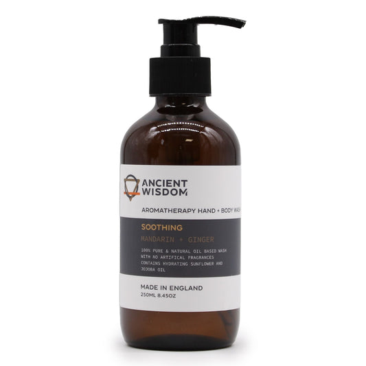 Mandarin & Ginger Hand & Body Wash 250ml - Luna Panther