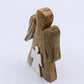 Mango Wood Angel in Angel – White Enamel — sculptures & statues, image 3 of 8.