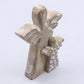 Mango Wood Angel in Angel – Whitewash — sculptures & statues, image 6 of 8.