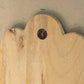 Mango Wood Hamsa Wall Plaque - Whitewash - Luna Panther