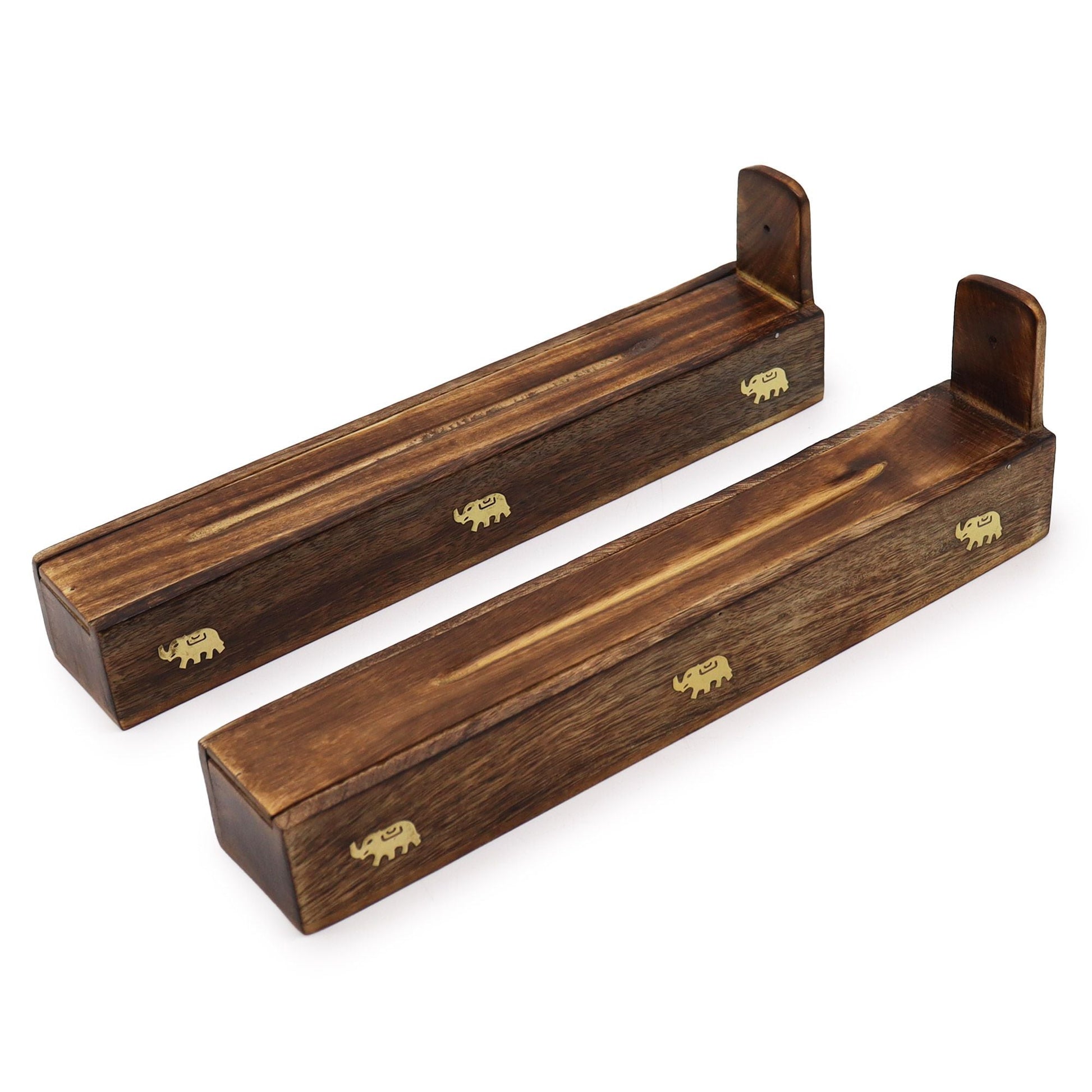 Mango Wood Incense Box - Assorted - Luna Panther