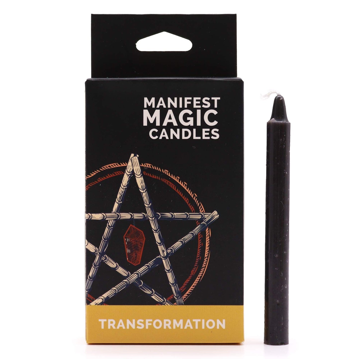 Manifest Magic Candles (pack of 12) - Black - Luna Panther