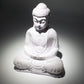 Meditation Buddha Lamp Lavender Crackle - Oval Stand - Luna Panther