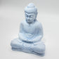 Meditation Buddha Lamp Sky Blue - Oval Stand - Luna Panther