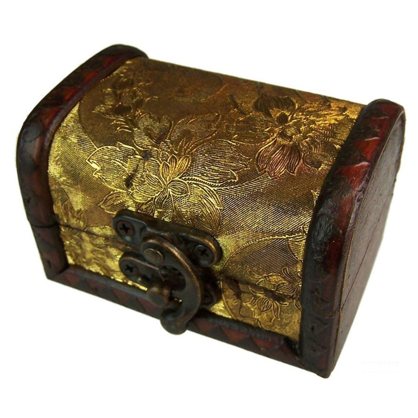 Medium Colonial Boxes - Gold Panel - Luna Panther