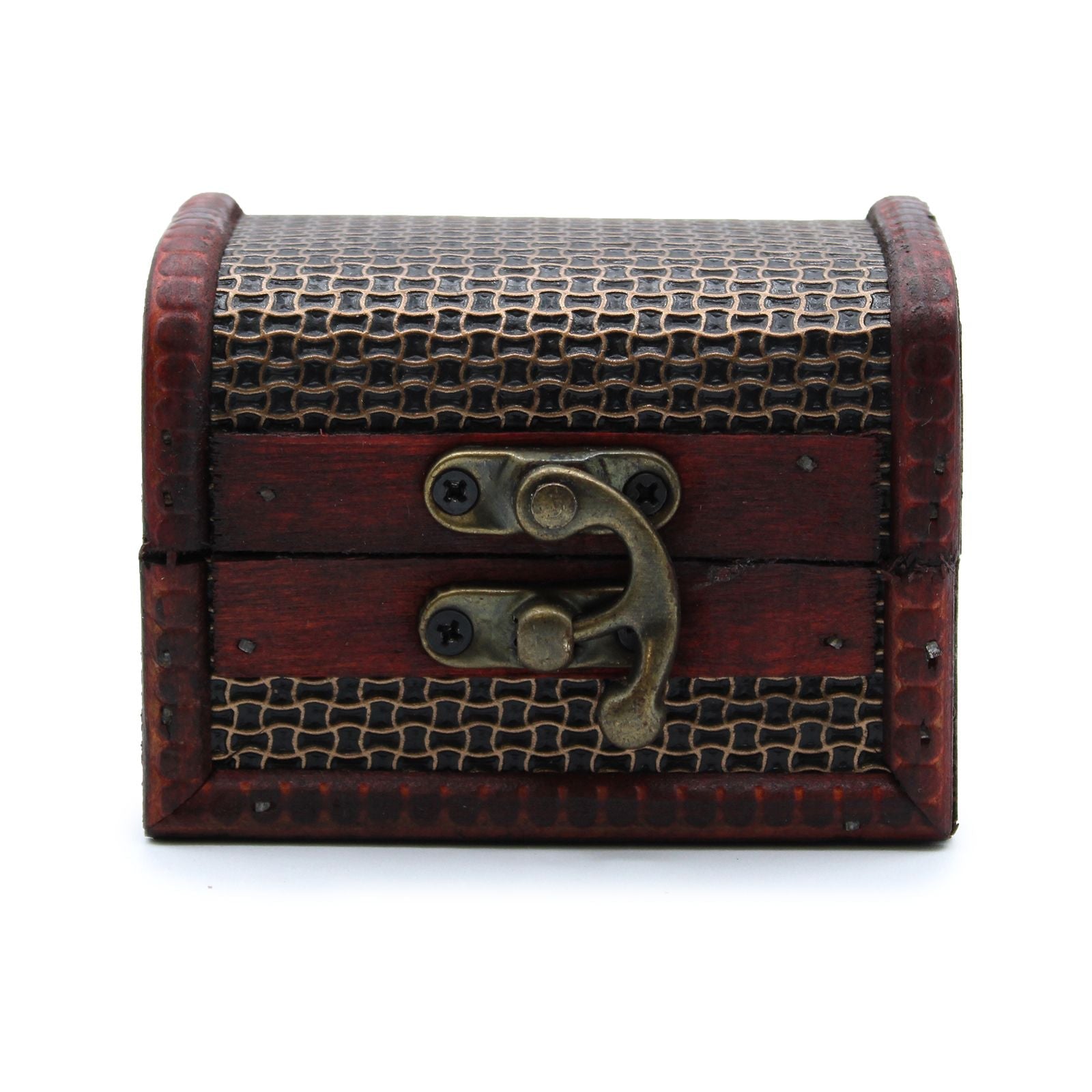 Medium Colonial Boxes - Mesh Embossed - Luna Panther