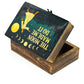 Medium Enamelled Box - The Moon Made me Do It - Luna Panther