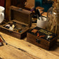Medium Enamelled Box - Trust the Universe - Luna Panther