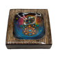 Medium Enamelled Mango Tray Set - Hamsa - Luna Panther