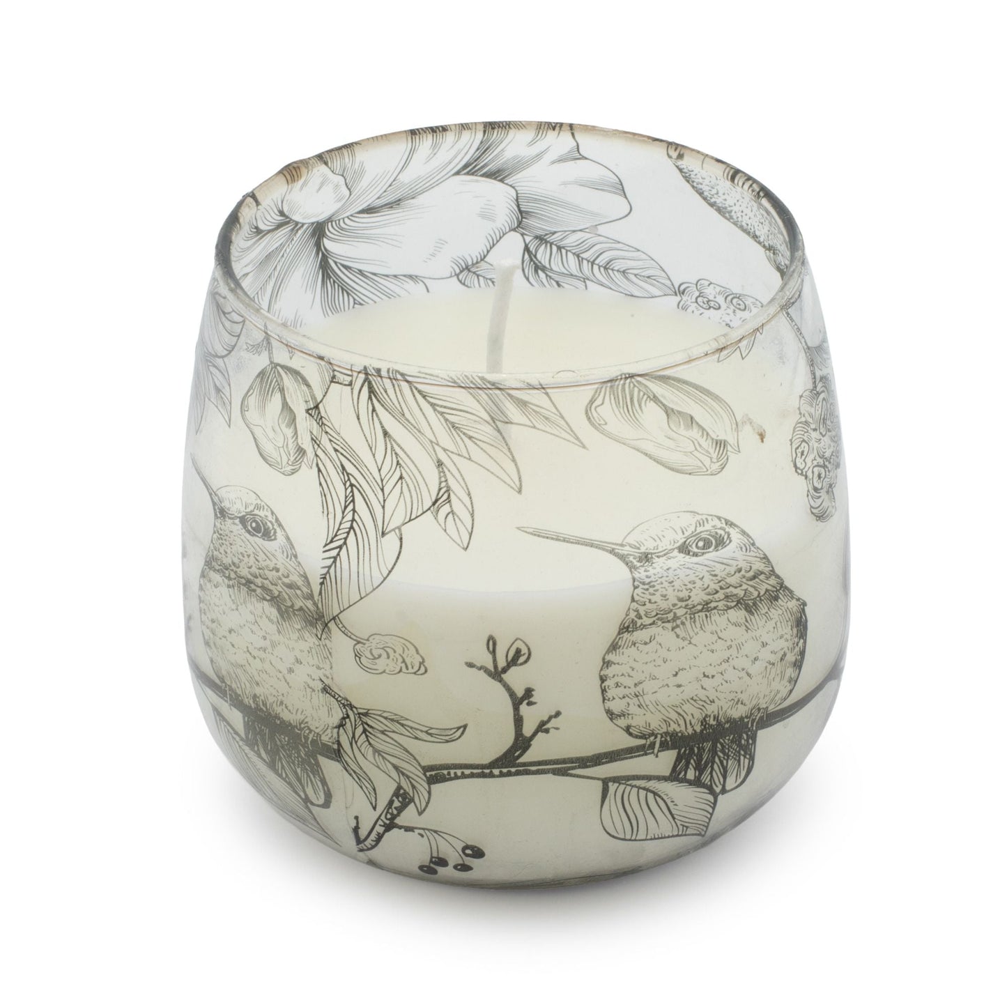 Medium Glass Jar Candles - Drawn by Flame - Luna Panther