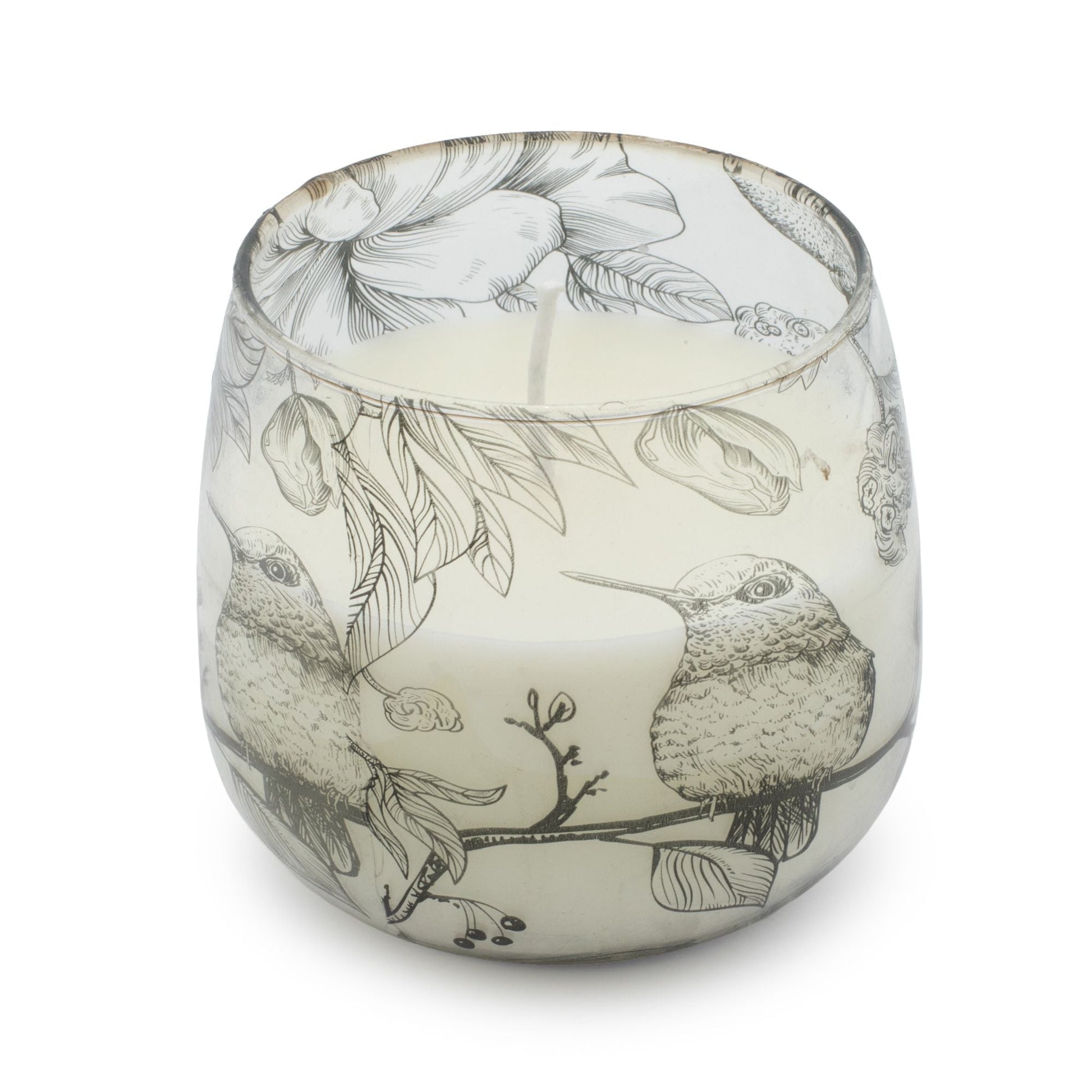 Medium Glass Jar Candles - Drawn by Flame - Luna Panther