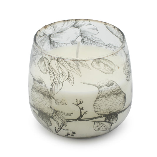 Medium Glass Jar Candles - Drawn by Flame - Luna Panther