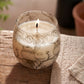 Medium Glass Jar Candles - Drawn by Flame - Luna Panther