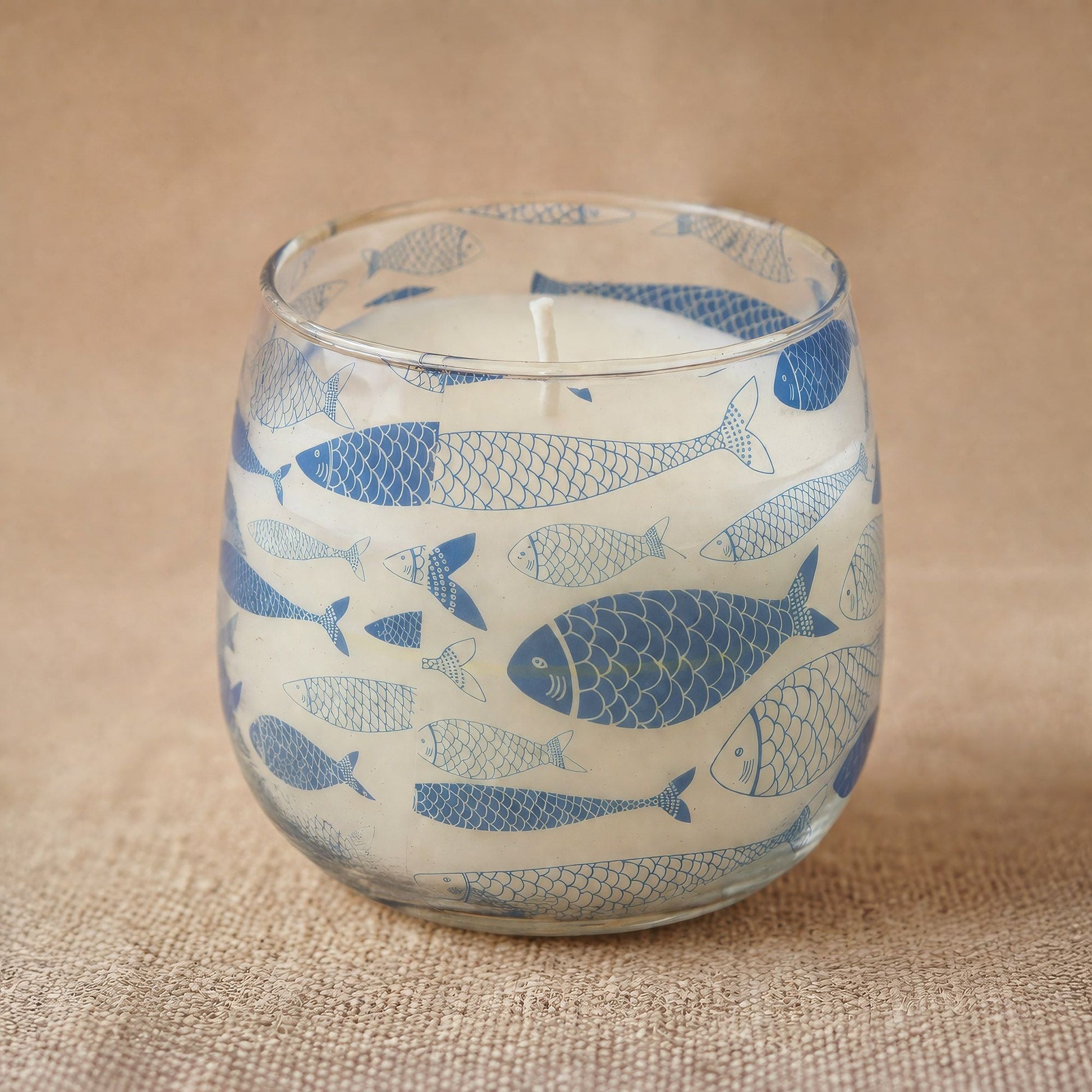 Medium Glass Jar Candles - Seabreeze - Luna Panther