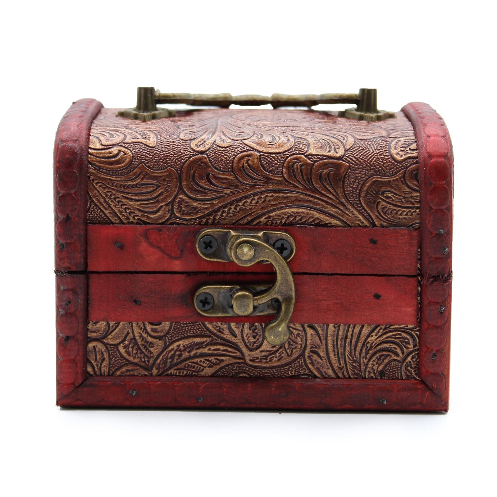 Medium Large Colonial Boxes - Floral Embossed - Luna Panther