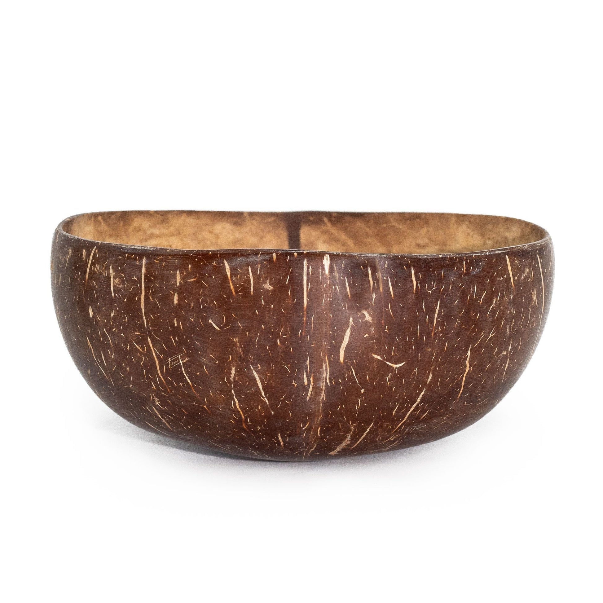 Medium Natural Coconut Bowl - Luna Panther