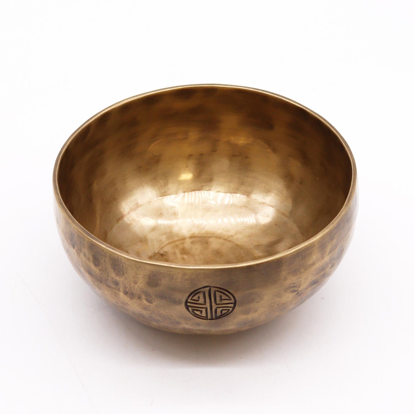 Polished Medium Nepalese Moon Bowl - (approx. 750g) - 15cm featuring natural patterning and unique variations - Luna Panther