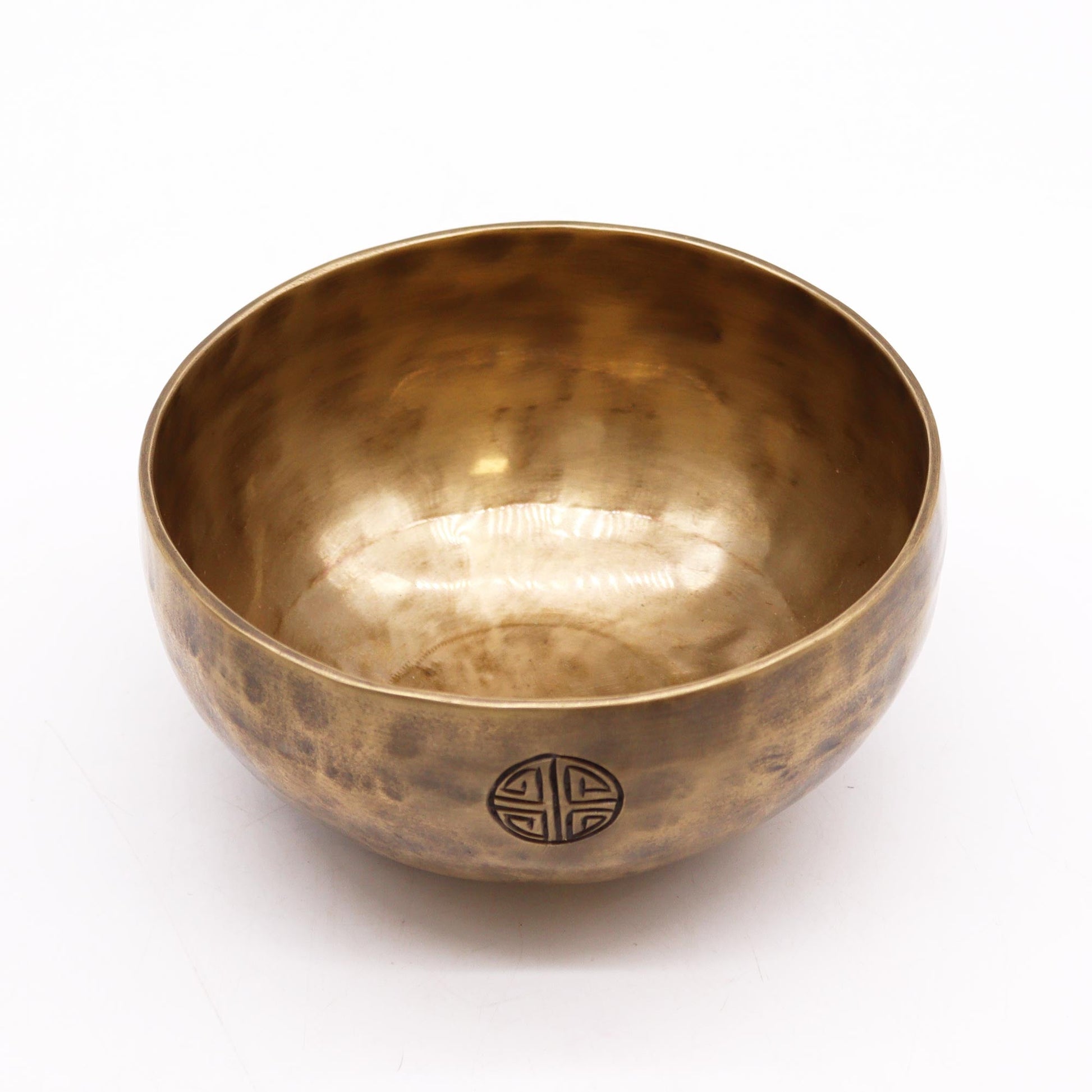 Polished Medium Nepalese Moon Bowl - (approx. 750g) - 15cm featuring natural patterning and unique variations - Luna Panther