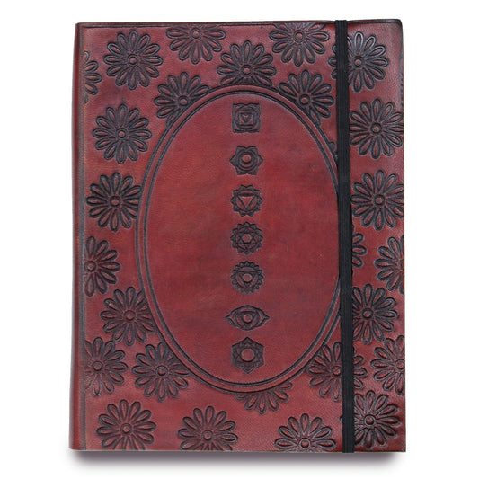 Medium Notebook with strap - Chakra Mandala - Luna Panther