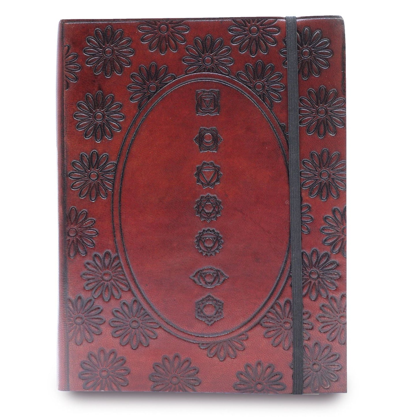 Medium Notebook with strap - Chakra Mandala - Luna Panther