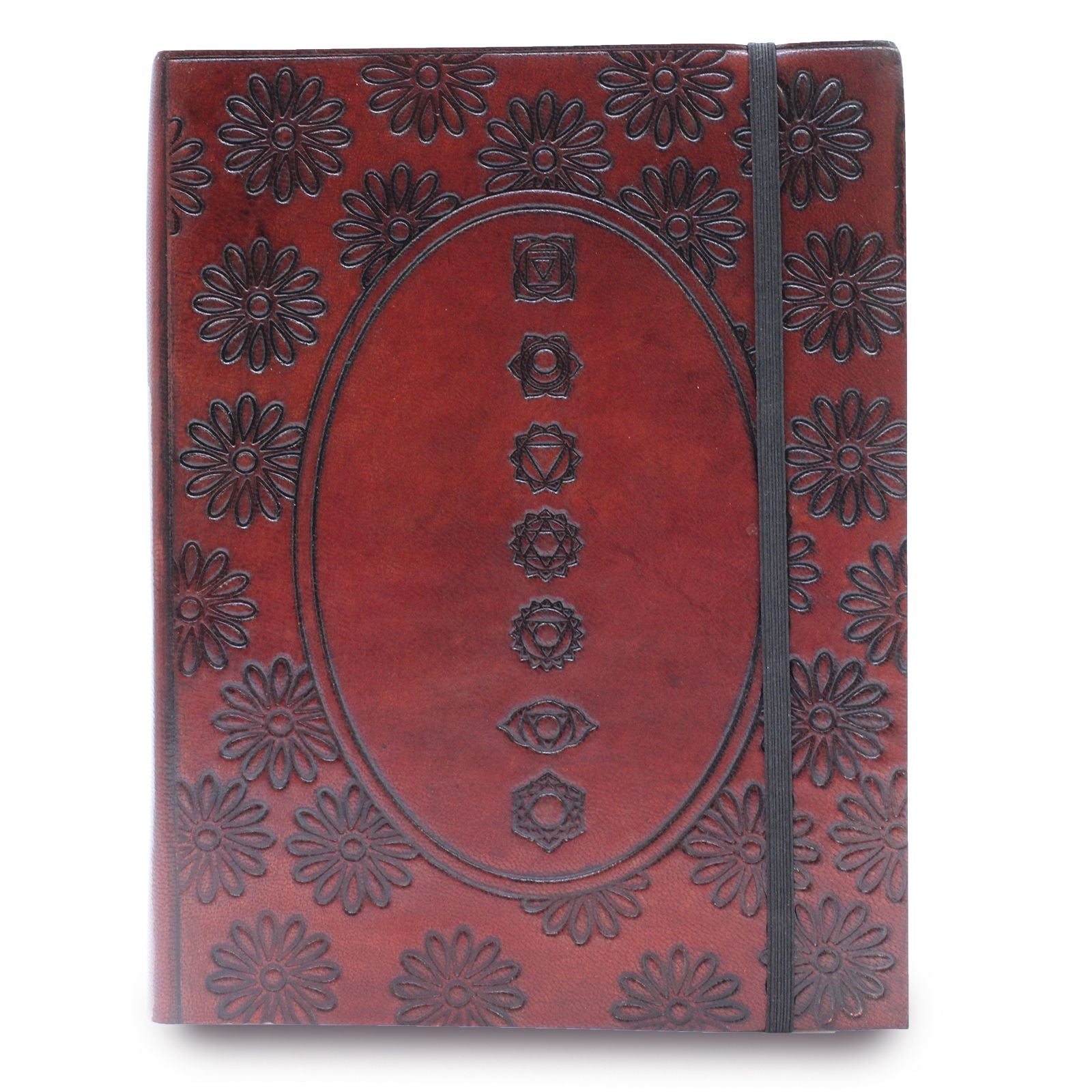 Medium Notebook with strap - Chakra Mandala - Luna Panther