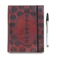 Medium Notebook with strap - Chakra Mandala - Luna Panther