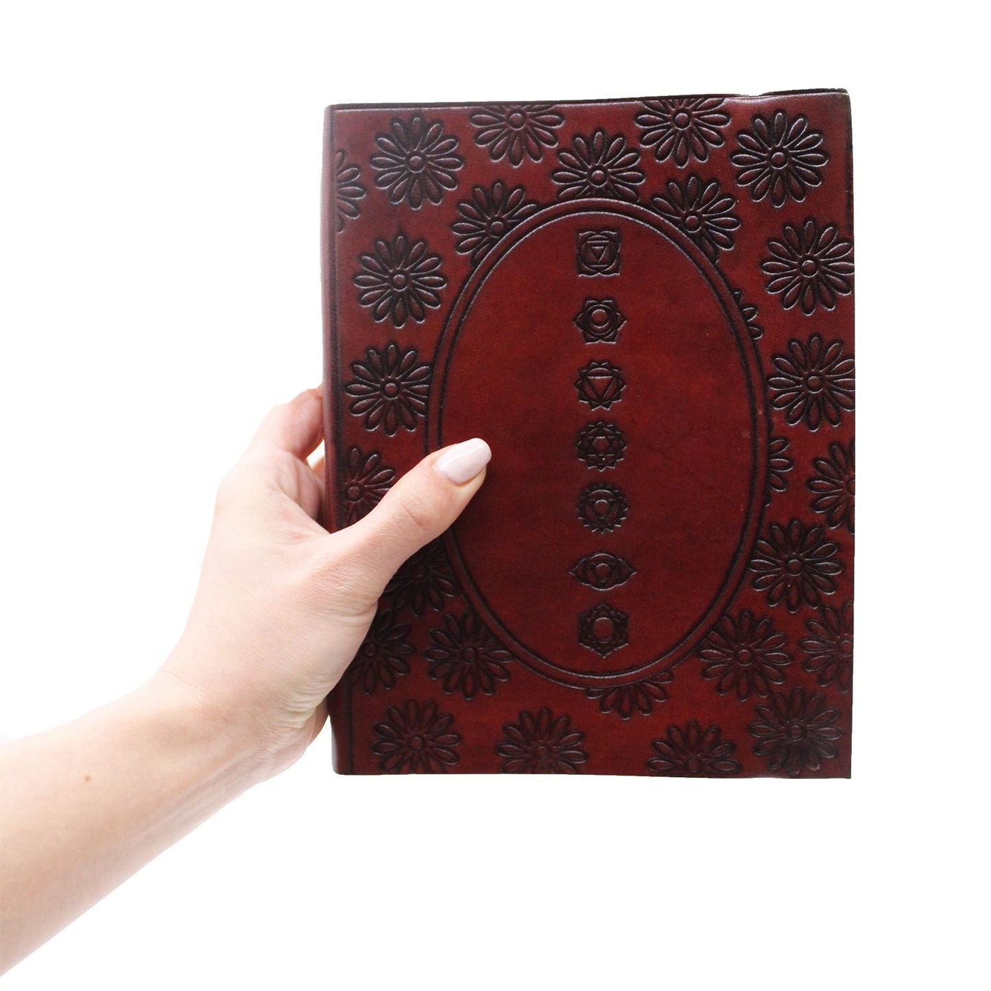 Medium Notebook with strap - Chakra Mandala - Luna Panther