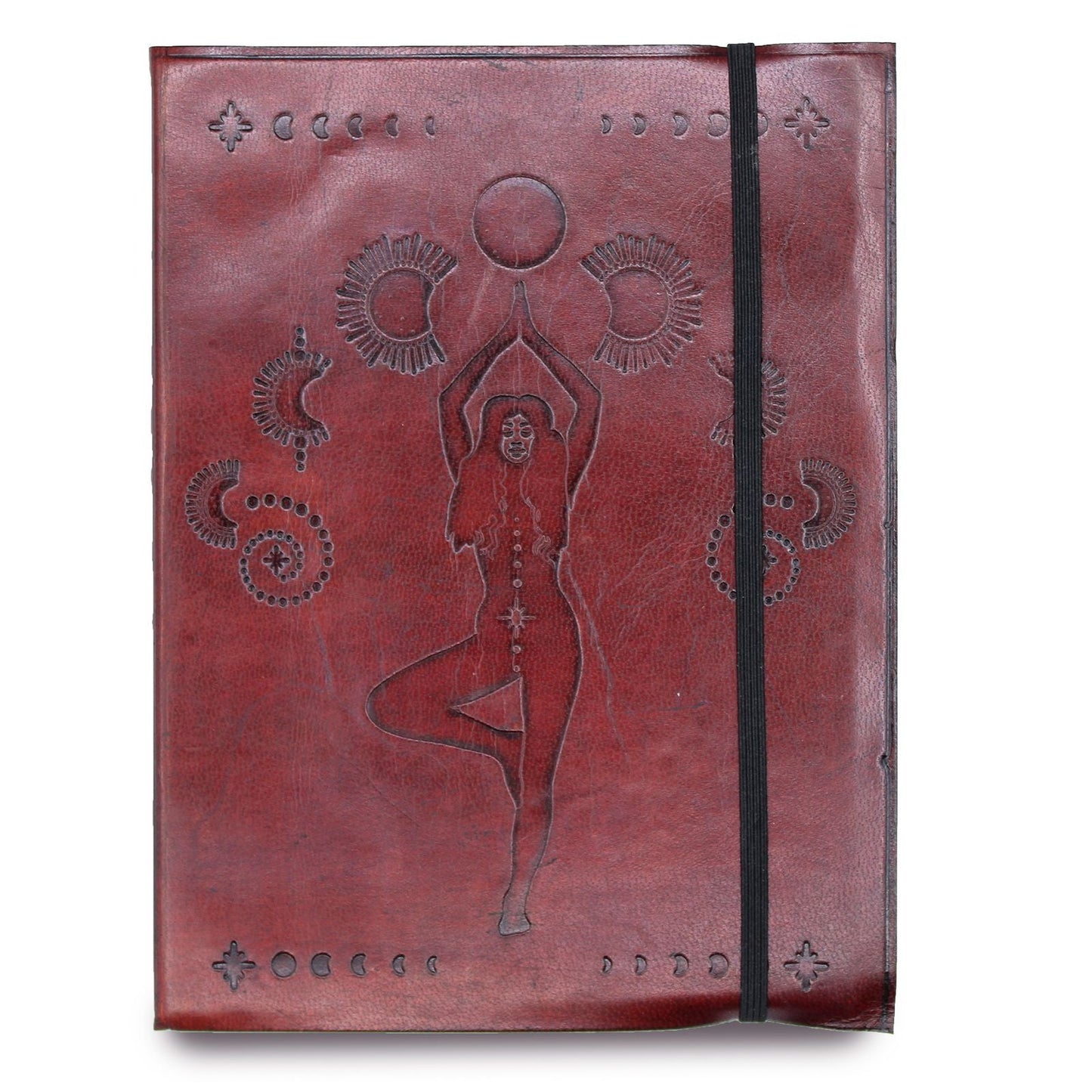 Medium Notebook with strap - Cosmic Goddess - Luna Panther
