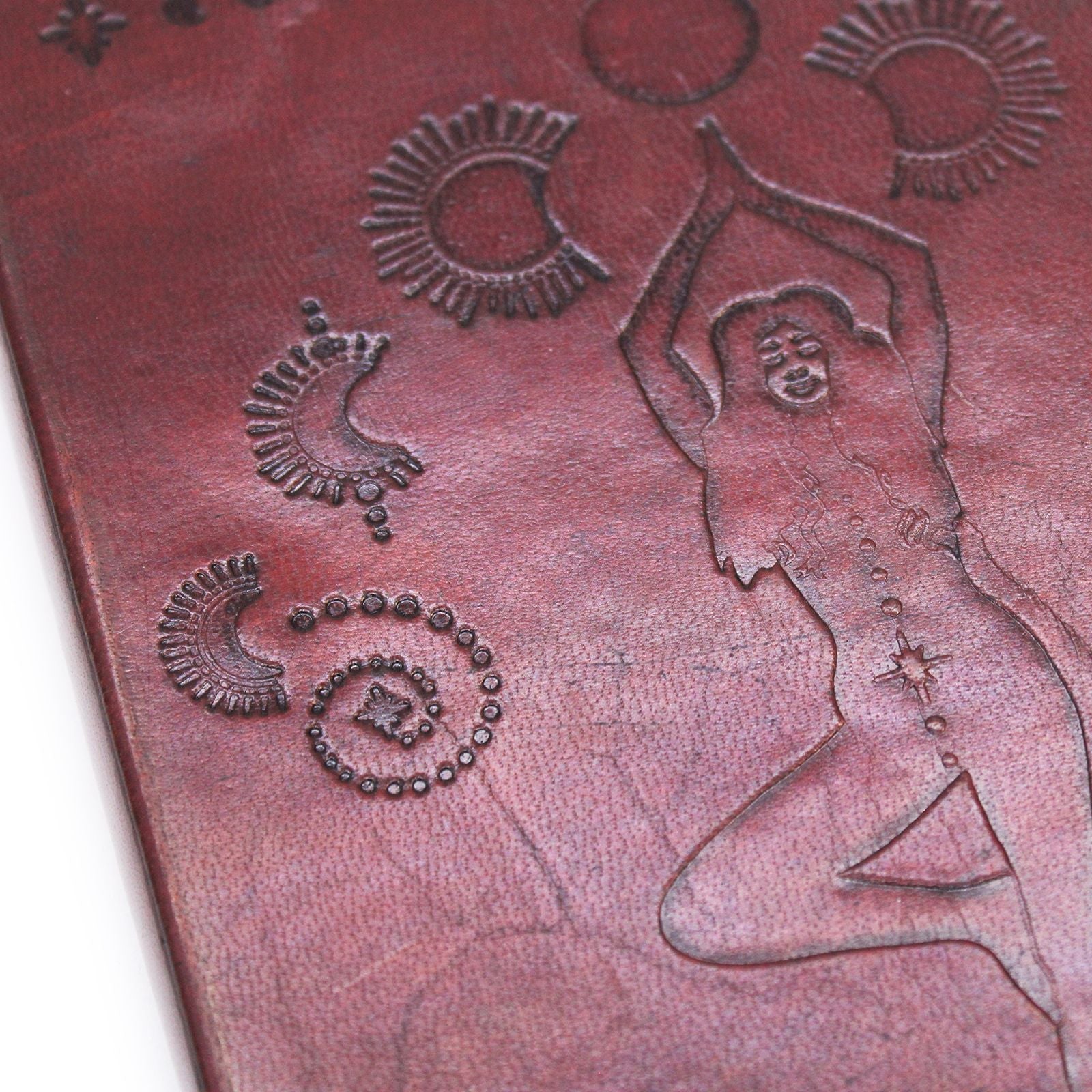 Medium Notebook with strap - Cosmic Goddess - Luna Panther