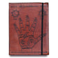 Medium Notebook with strap - Palmistry - Luna Panther