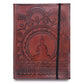 Medium Notebook with strap - Tibetan Mandala - Luna Panther