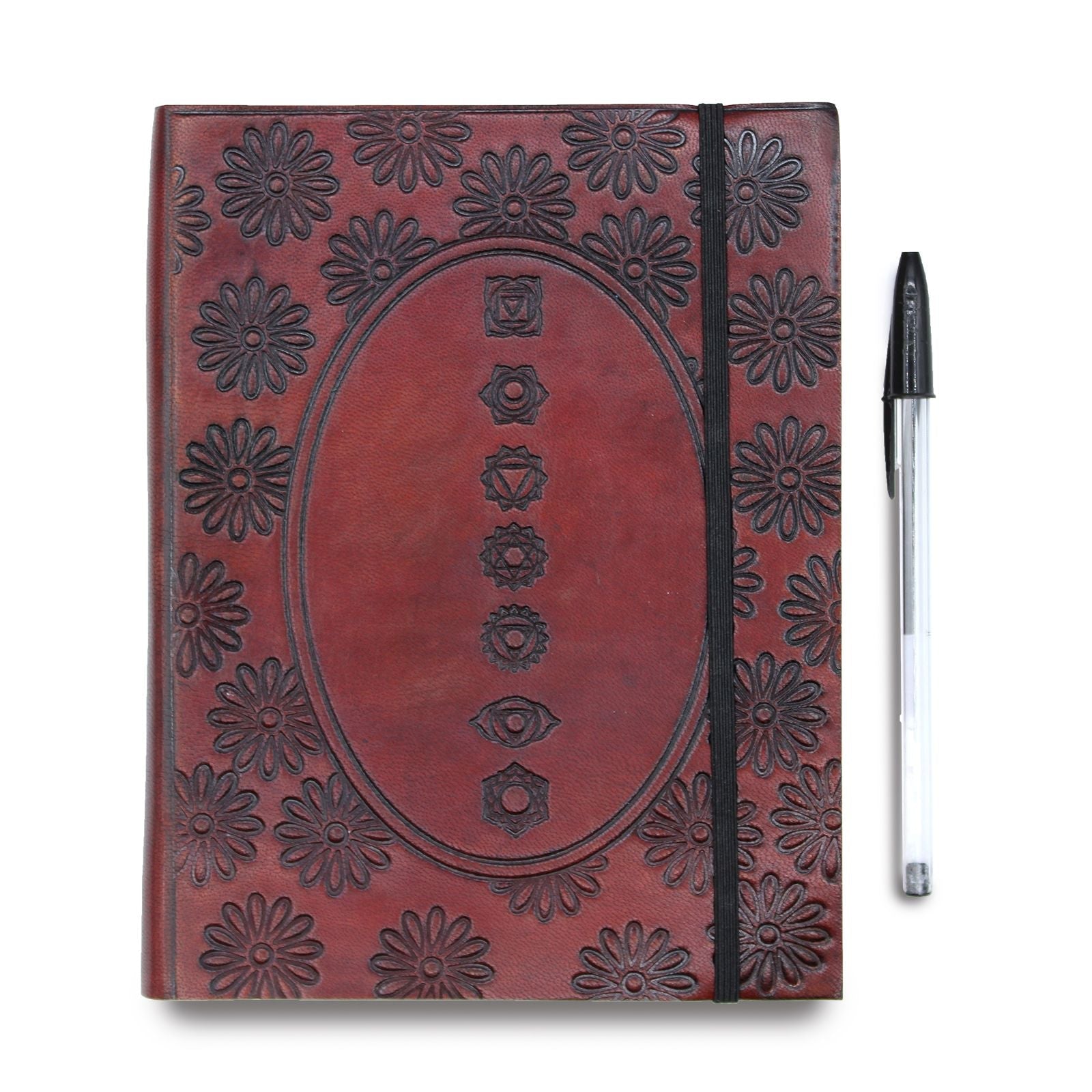 Medium Notebook with strap - Tree of Life - Luna Panther
