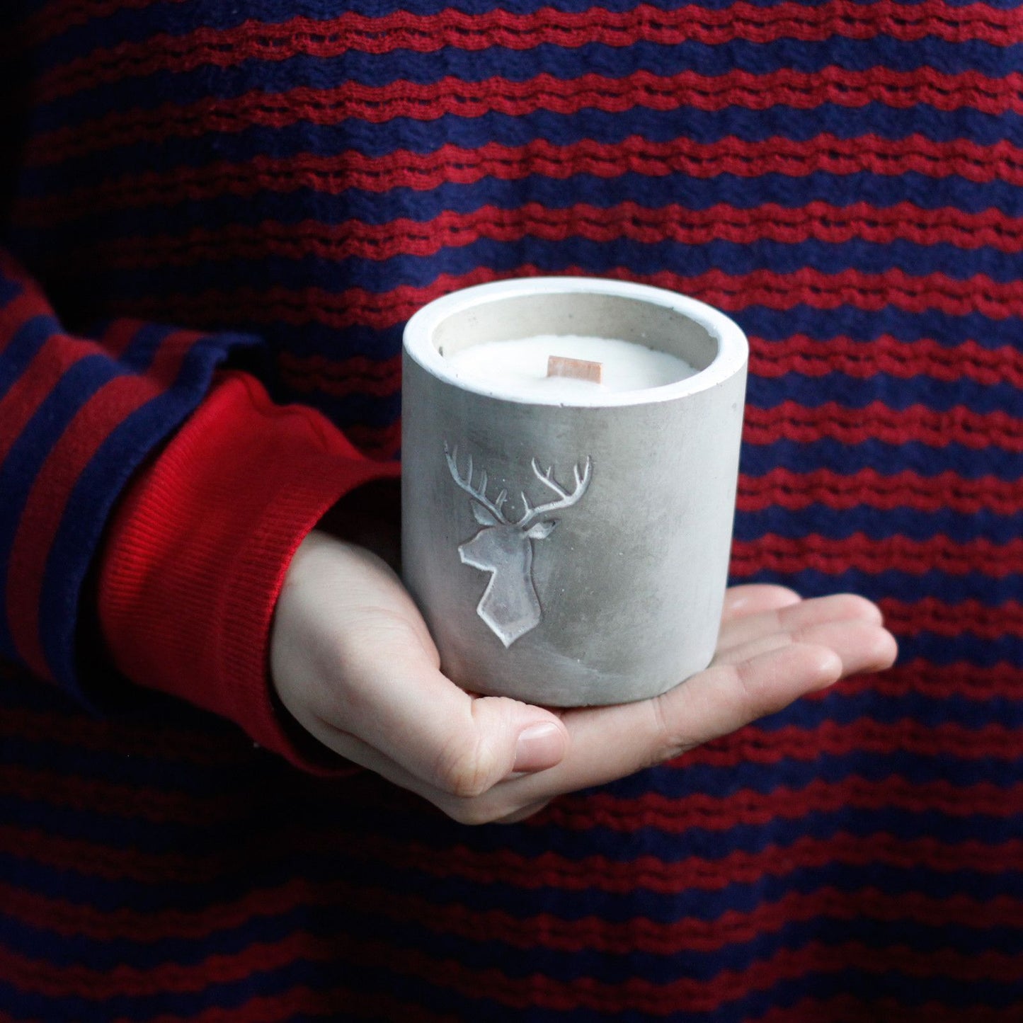 Medium Pot - Stag Head - Whiskey & Woodsmoke - Luna Panther