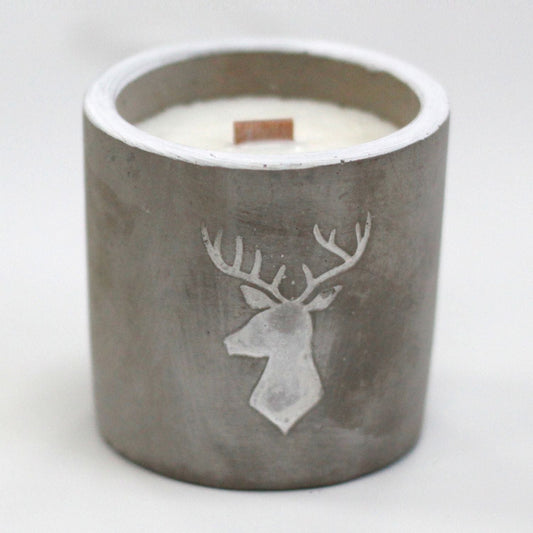 Medium Pot - Stag Head - Whiskey & Woodsmoke - Luna Panther alternate view