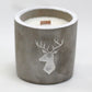 Medium Pot - Stag Head - Whiskey & Woodsmoke - Luna Panther
